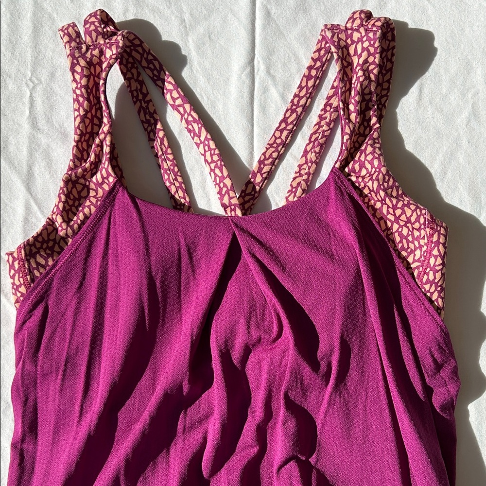 Lululemon Purple Strappy Tank